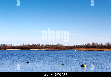 A View Of Barton Broad National Nature Reserve On The Norfolk Broads At A View Of Barton Broad National Nature Reserve On The Norfolk Broads At