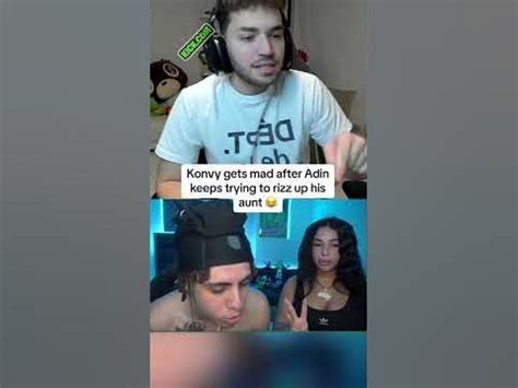 Adin Ross Rizzes Up Konvy S Aunt Adinross Konvy Youtube Adin Ross Rizzes Up Konvy S Aunt Adinross Konvy Youtube