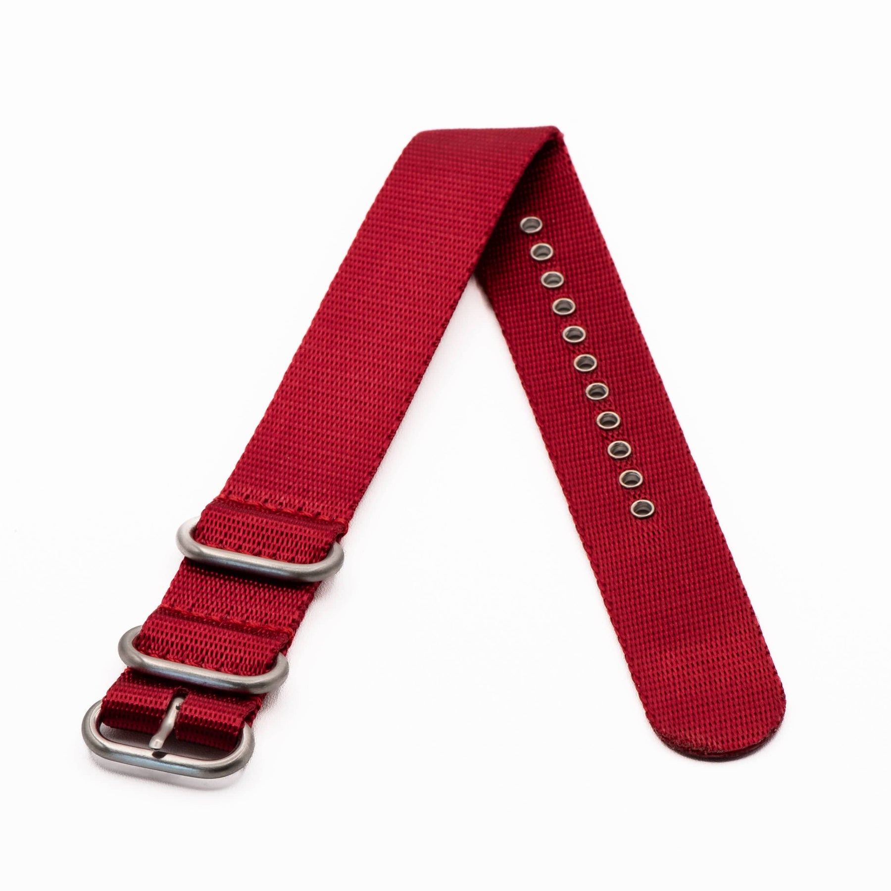 Alpha 3 Ring 3 Ring Watch Strap Charlie Cherry Blushark Straps Alpha 3 Ring 3 Ring Watch Strap Charlie Cherry Blushark Straps