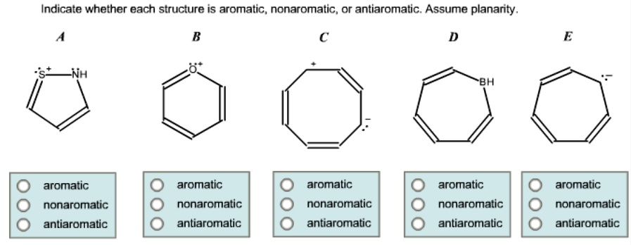 Answered Label Each Heterocycle As Aromatic Antiaromatic Or Non Answered Label Each Heterocycle As Aromatic Antiaromatic Or Non