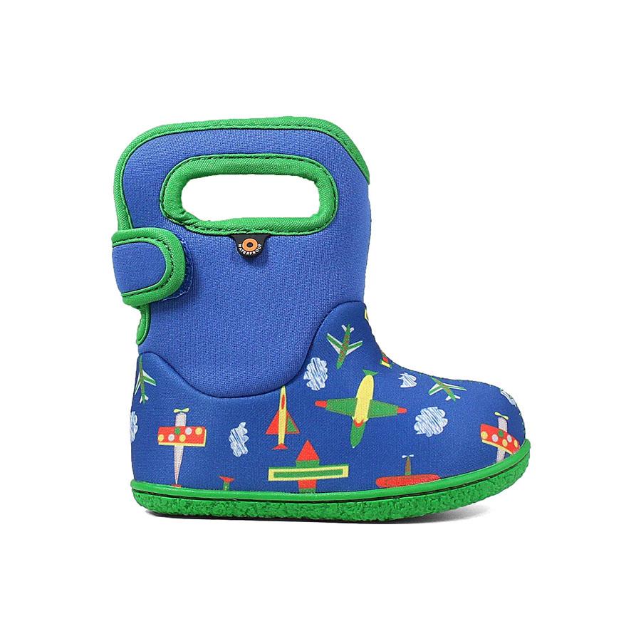 Bogs Baby Toddler Waterproof Boots Plane Blue Multi Laurie S Shoes Bogs Baby Toddler Waterproof Boots Plane Blue Multi Laurie S Shoes