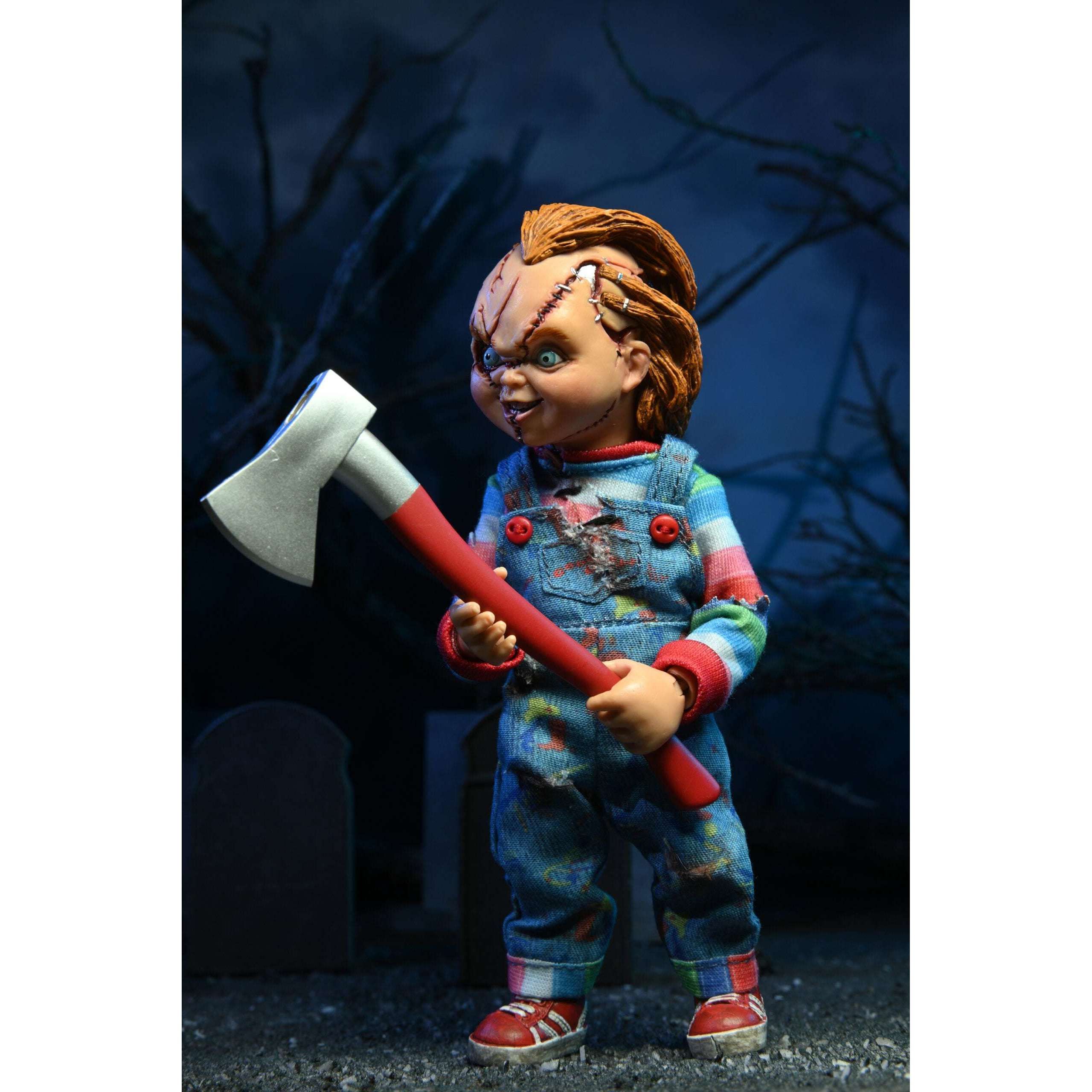 Bride Of Chucky 8 Scale Chucky Tiffany Collectible Clothed Figure Bride Of Chucky 8 Scale Chucky Tiffany Collectible Clothed Figure