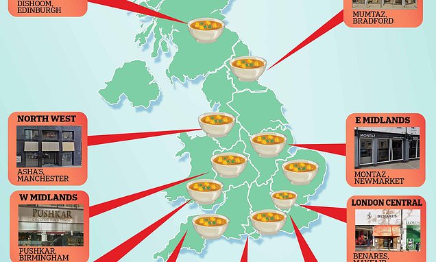 Britain S Best Curry Houses Are Revealed Daily Mail Online Britain S Best Curry Houses Are Revealed Daily Mail Online