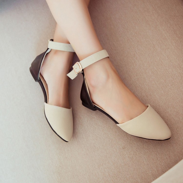 5 Flat Closed Toe Sandals