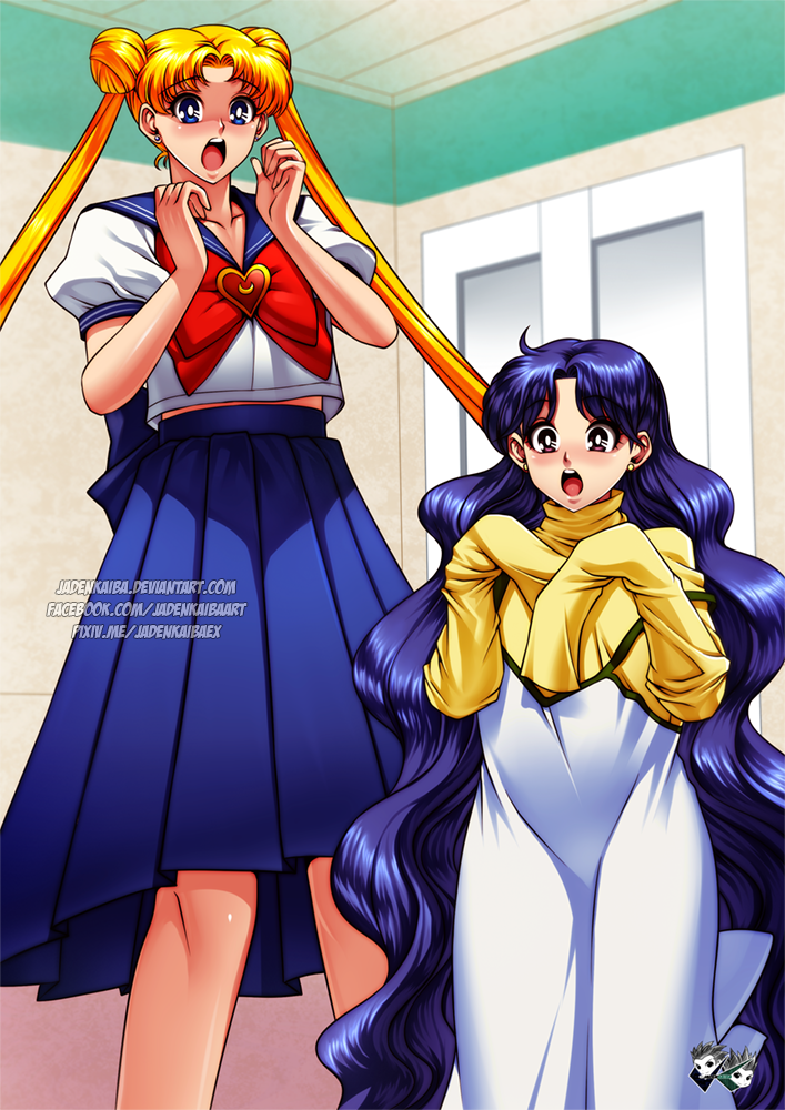 Commission Usagi And Ikuko Tsukino By Jadenkaiba On Deviantart Commission Usagi And Ikuko Tsukino By Jadenkaiba On Deviantart