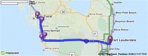 Distance To Fort Myers Florida