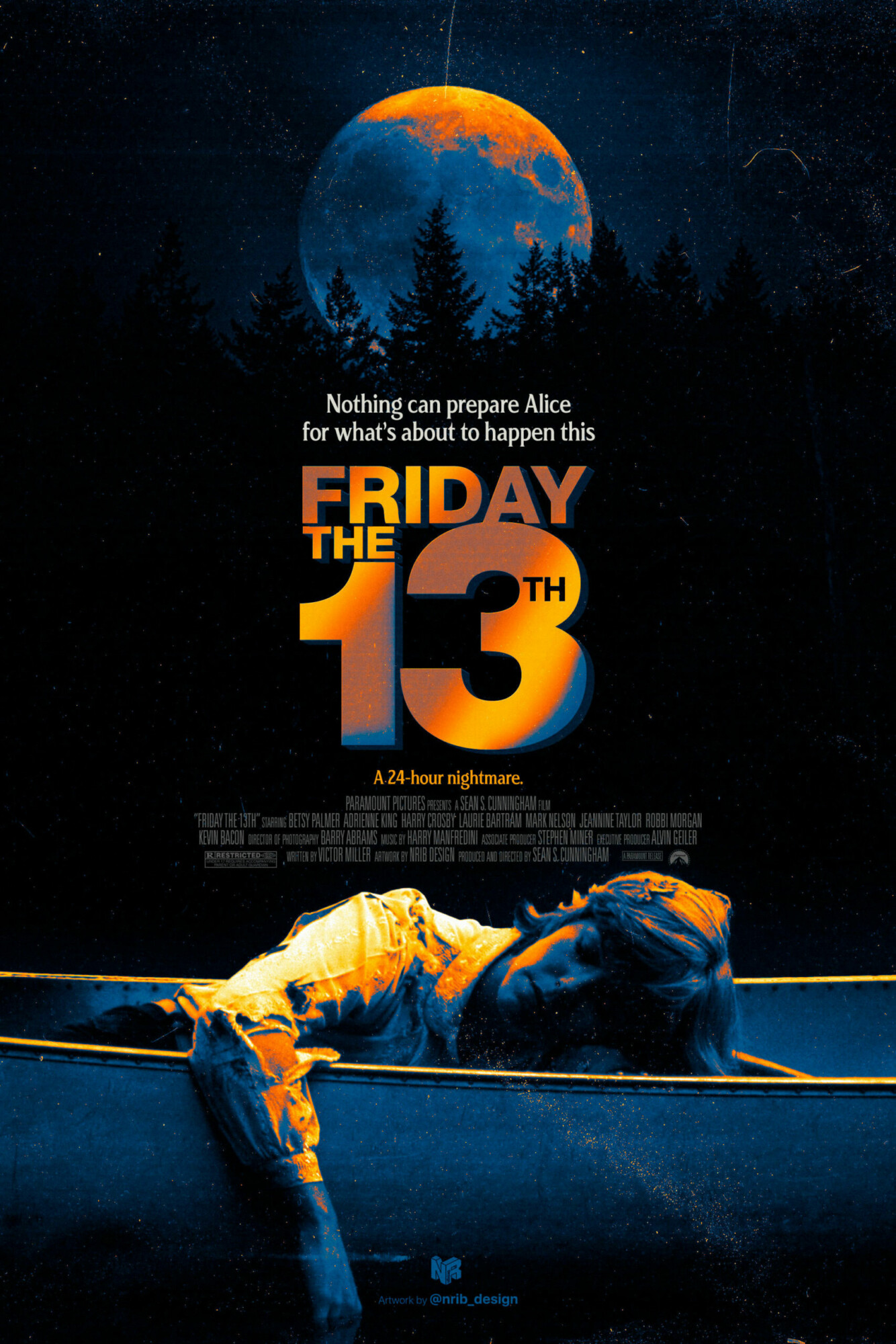 Friday The 13Th Film Poster