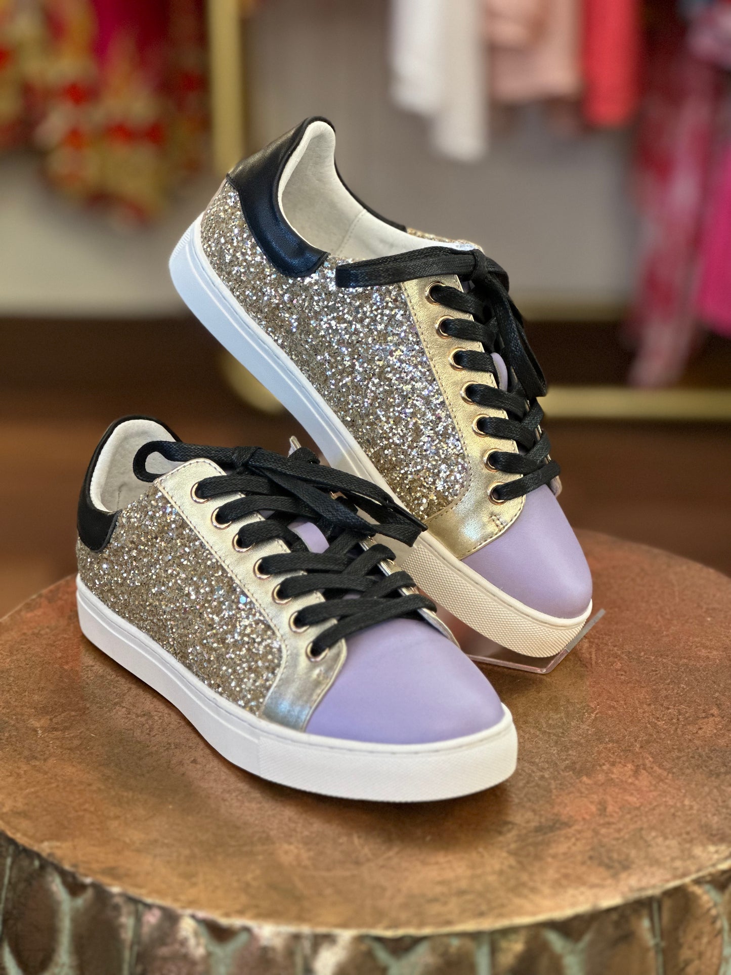 5 Gold Sneakers