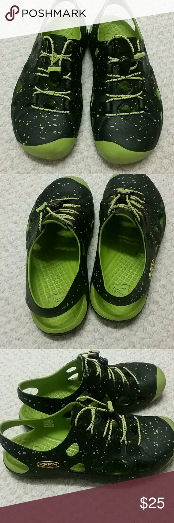 Green Keen Shoes For Active Lifestyles