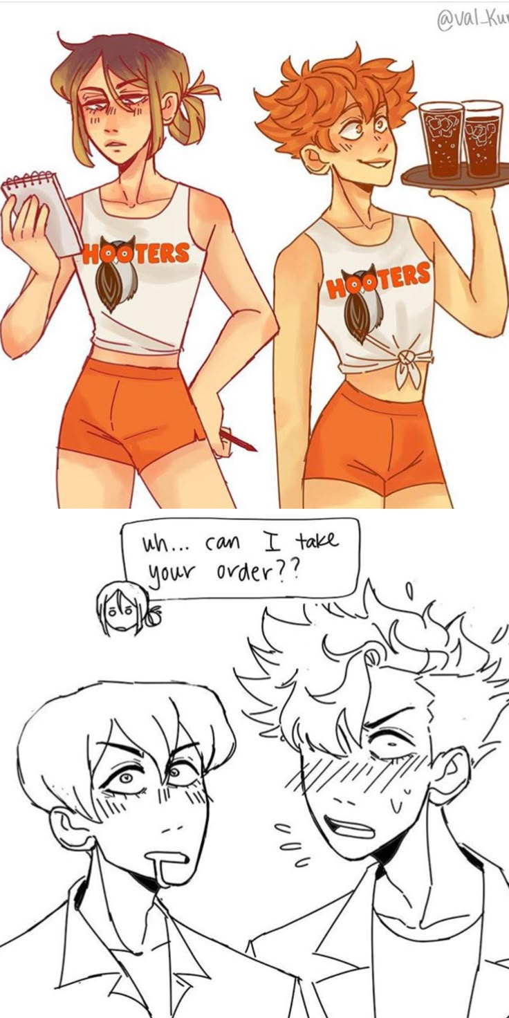 Haikyuu Hooters Au