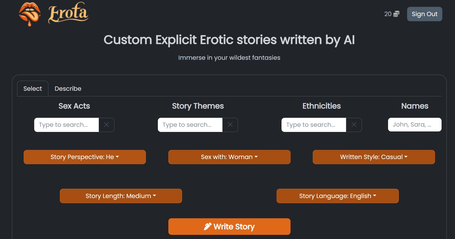 Hardcore Erotic Story