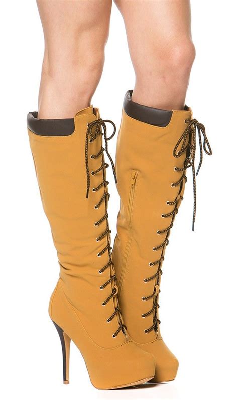 High Heel Work Boots