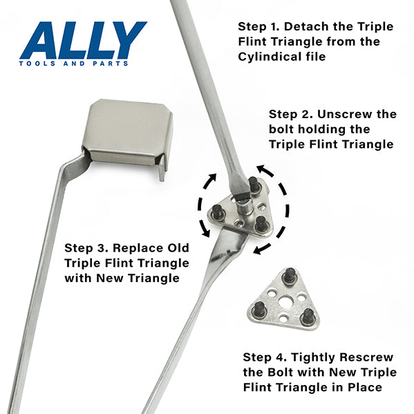 How To Use Your Triple Flint Striker Ally Tools And Parts How To Use Your Triple Flint Striker Ally Tools And Parts