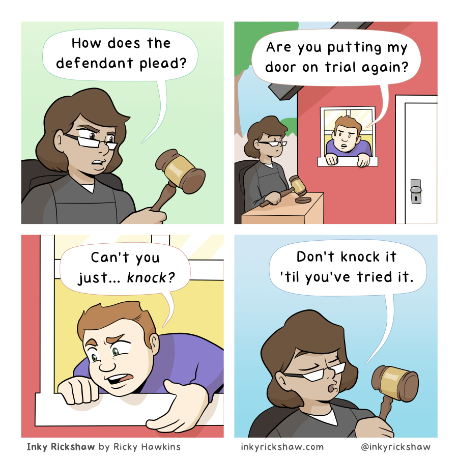 Knock Knock Comic Porn
