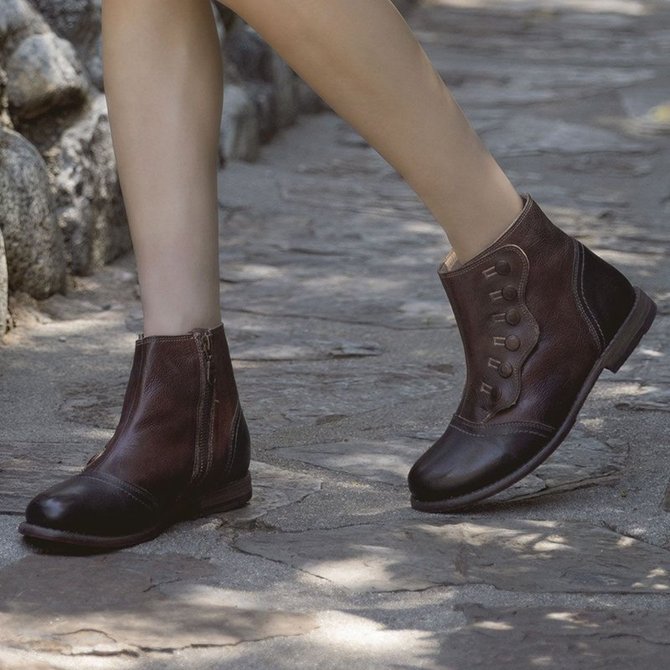 5 Ways Leather Booties