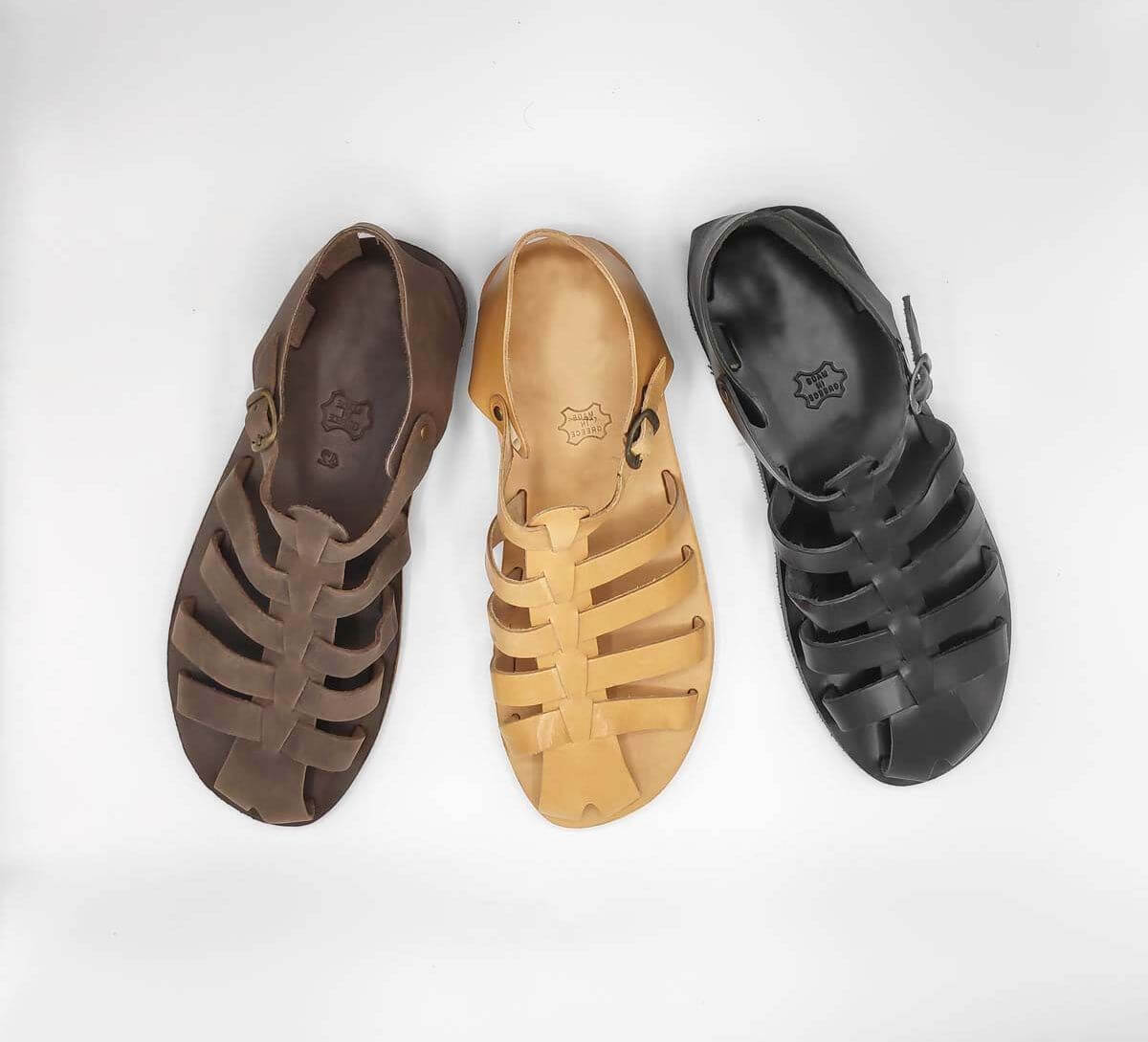5 Mens Leather Sandals