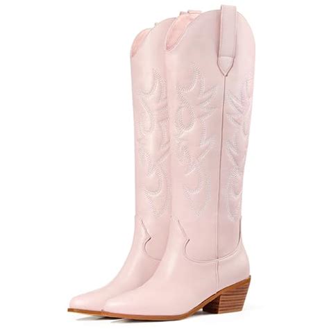 Light Pink Western Boots For Women Light Pink Western Boots For Women