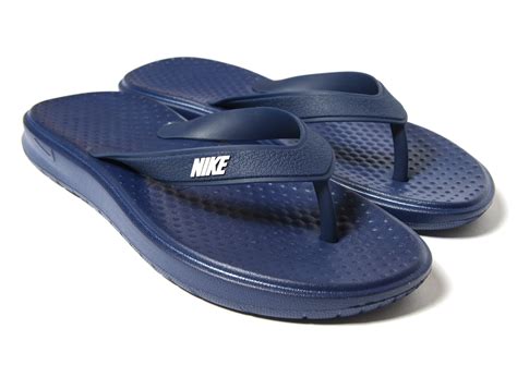 Lyst Nike Solay Flip Flops In Blue For Men Lyst Nike Solay Flip Flops In Blue For Men