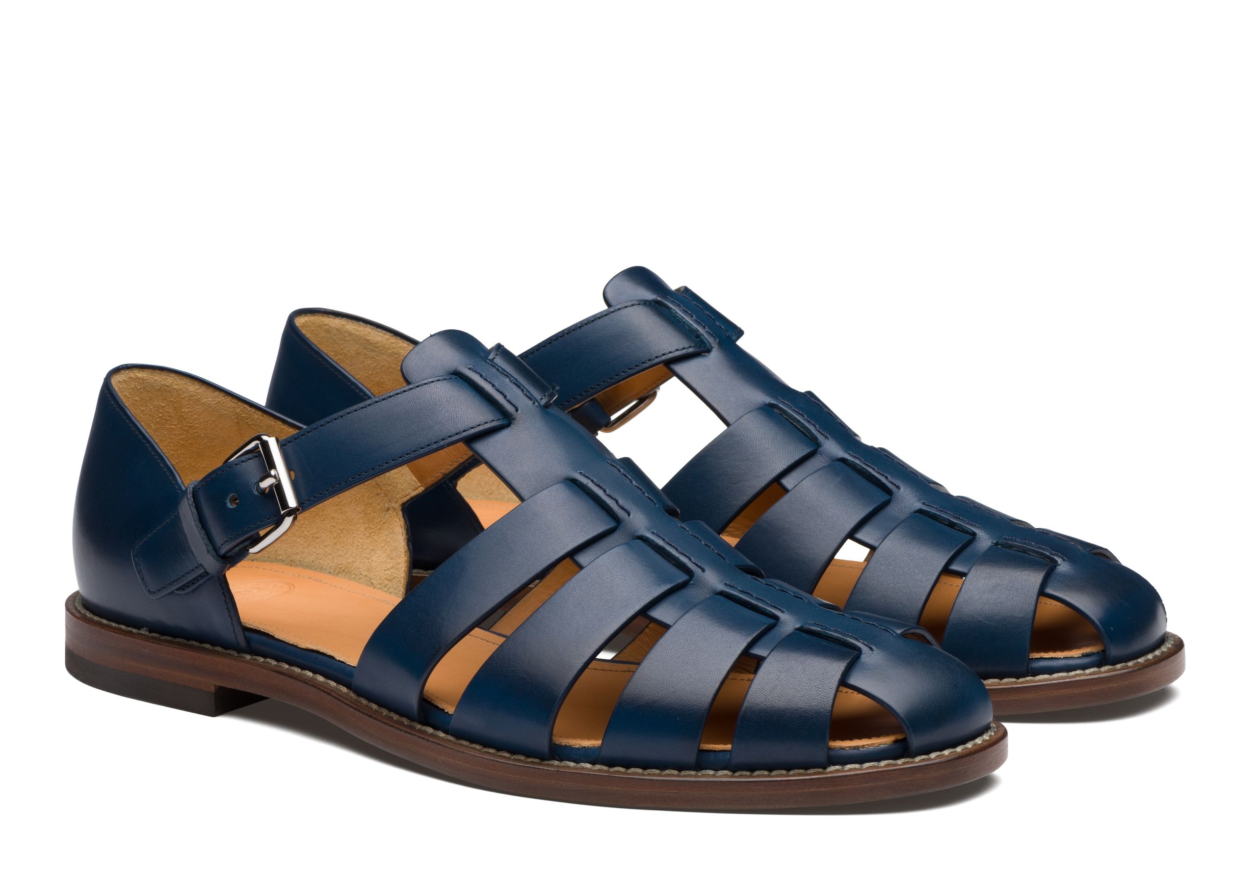 Mens Navy Sandals For Summer