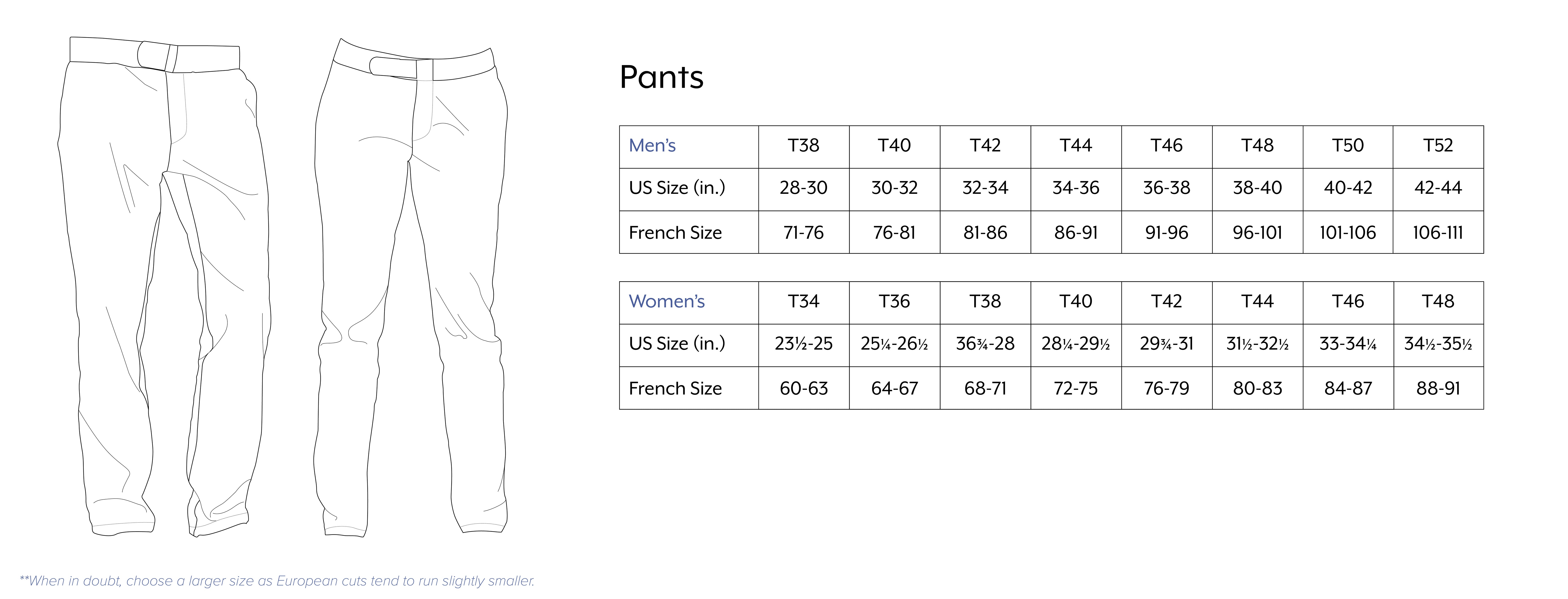 Womens Pants From Mens Styles