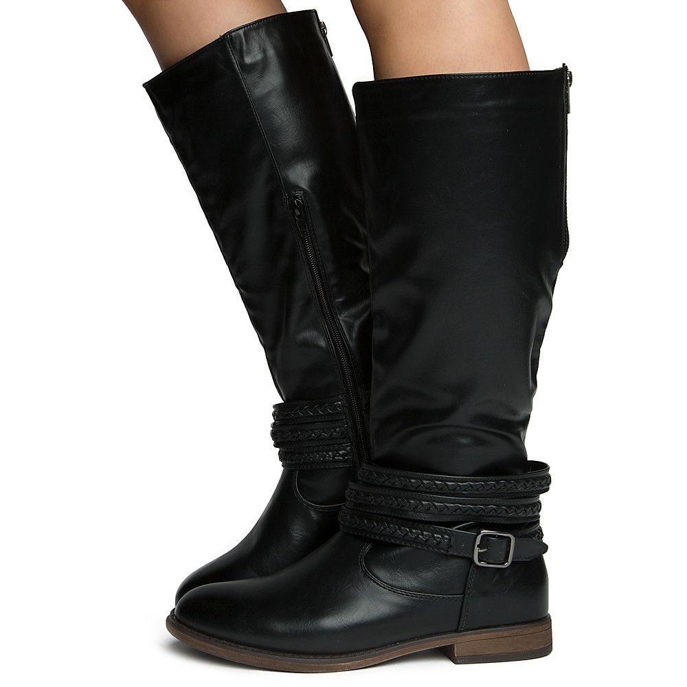 Black Mid Boots Fashion