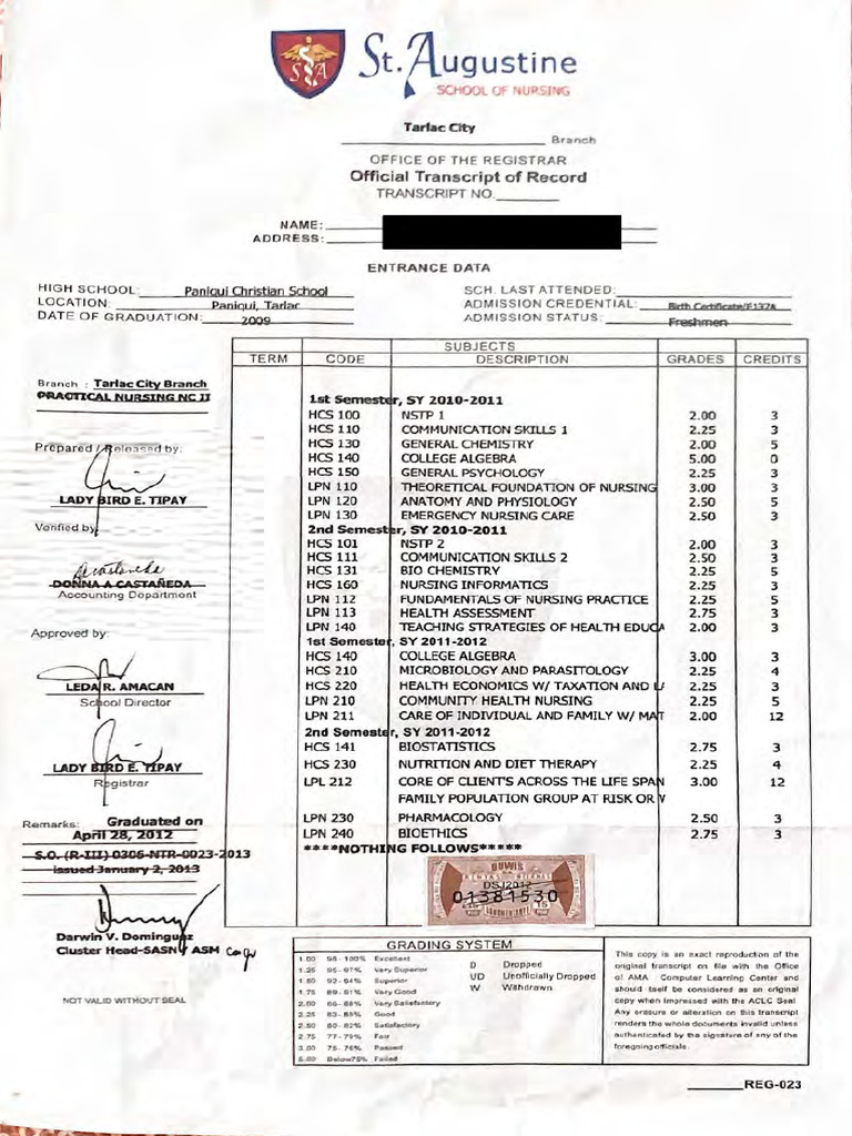 Naces Evaluation