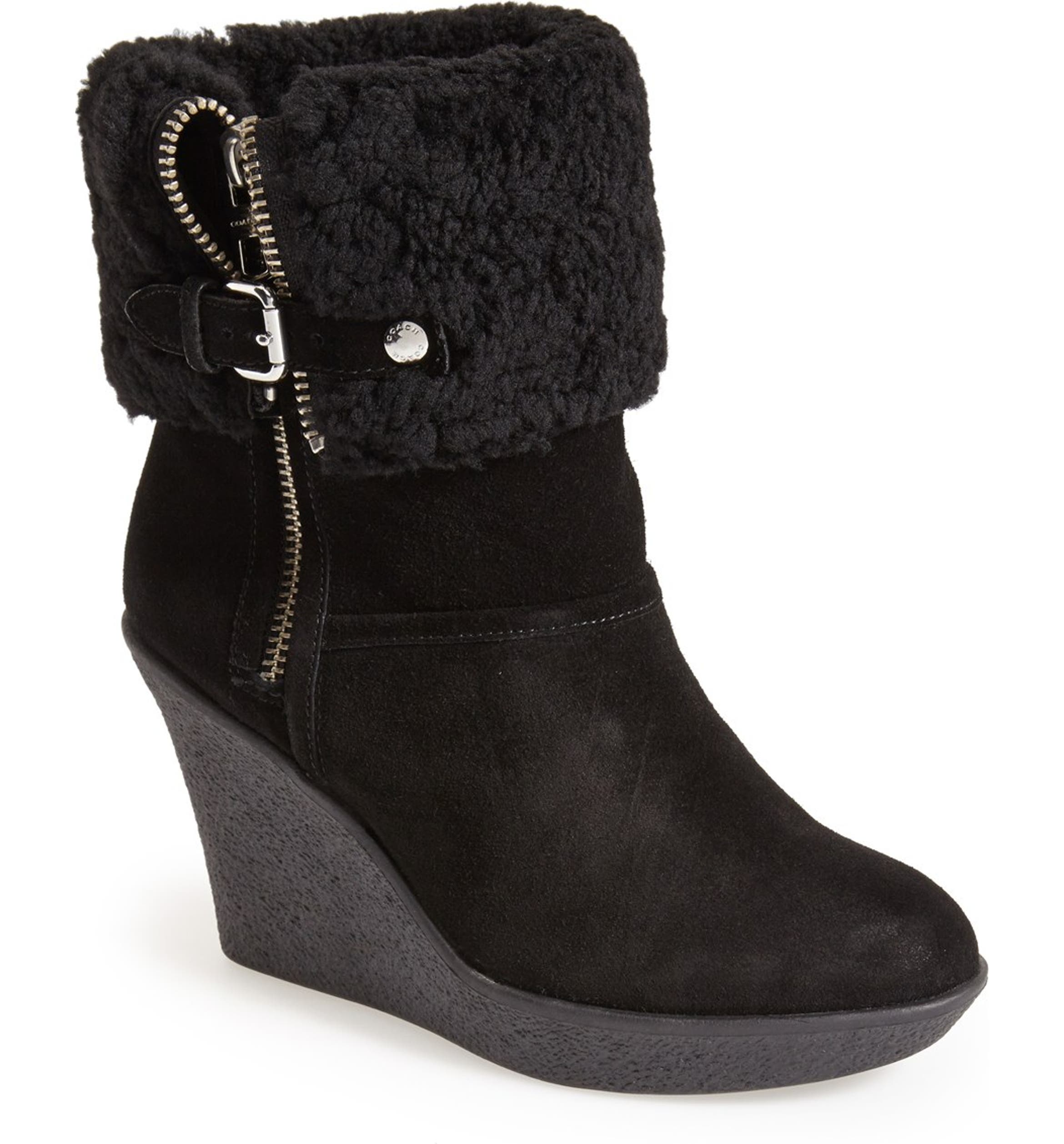 Nene Suede And Knit Wedge Boots In Black Boots Wedge Boots Women Shoes Nene Suede And Knit Wedge Boots In Black Boots Wedge Boots Women Shoes
