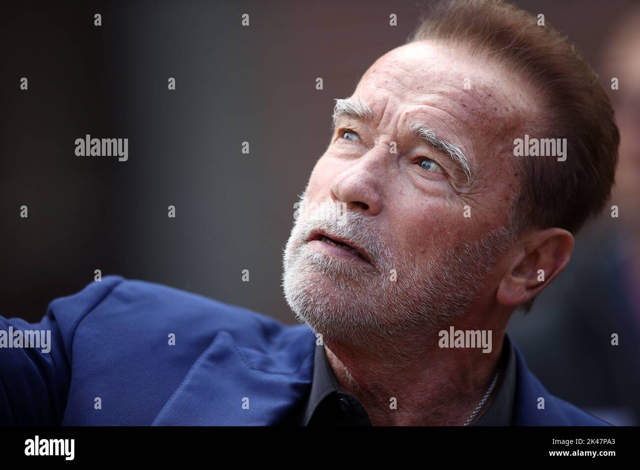 Oswiecim Poland 28Th Sep 2021 Hollywood Actor Bodybuilder And Oswiecim Poland 28Th Sep 2021 Hollywood Actor Bodybuilder And
