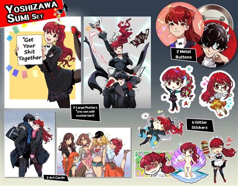 Paquete Kasumi Sumire Yoshizawa Persona 5 Royal Etsy M Xico Paquete Kasumi Sumire Yoshizawa Persona 5 Royal Etsy M Xico