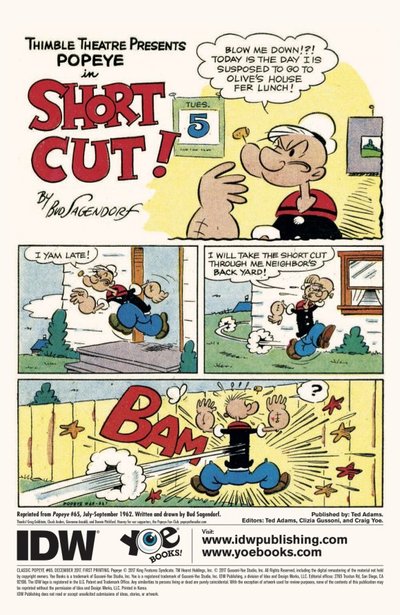 Popeye Comic Porn