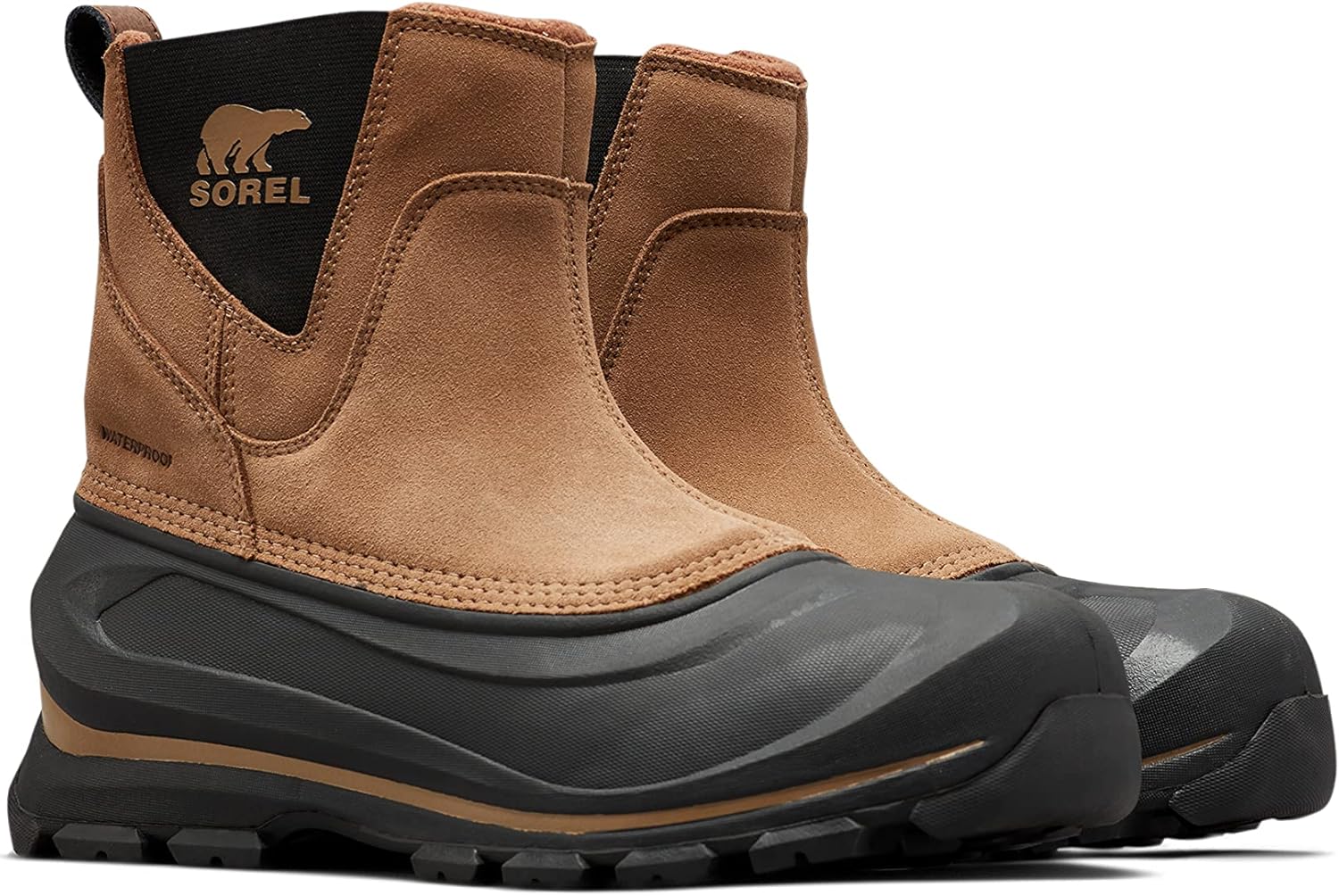 Mens Winter Boots Pull On Style