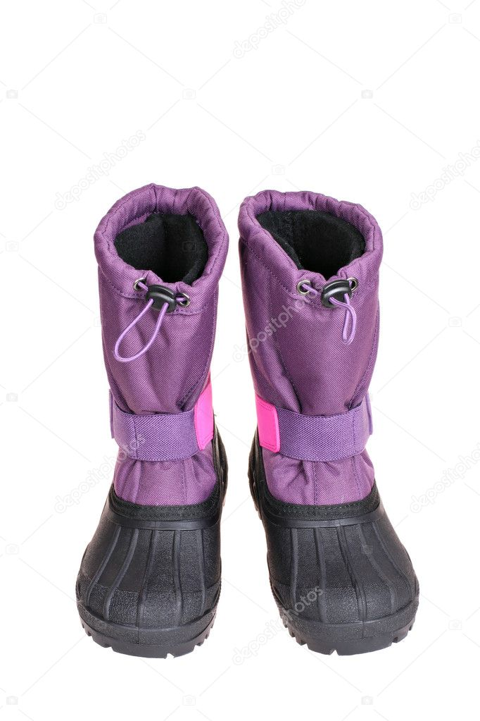 5 Purple Snow Boots