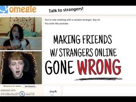 Trying To Make Friends On Omegle Youtube Trying To Make Friends On Omegle Youtube