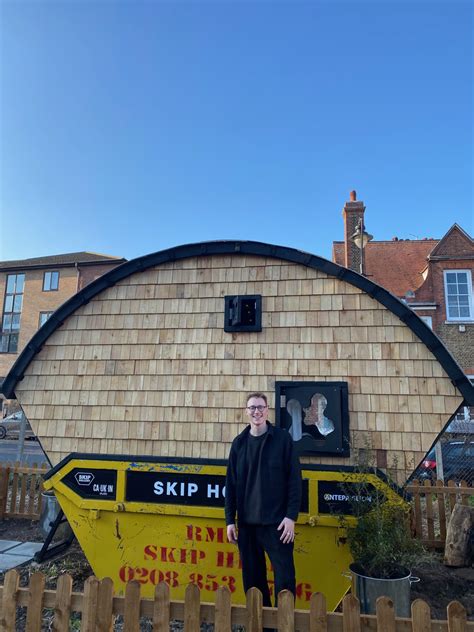 Watch A Tour Of The Skip House That Has Settled In Bermondsey Watch A Tour Of The Skip House That Has Settled In Bermondsey