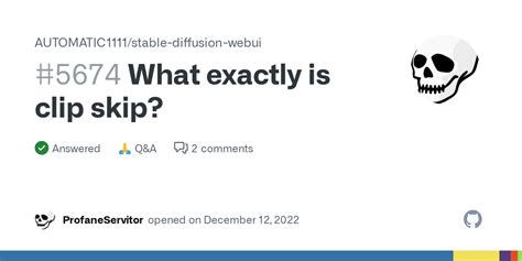 What Exactly Is Clip Skip Automatic1111 Stable Diffusion Webui What Exactly Is Clip Skip Automatic1111 Stable Diffusion Webui