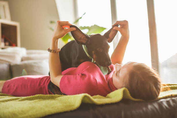 Woman Stuck On Dogs Knot