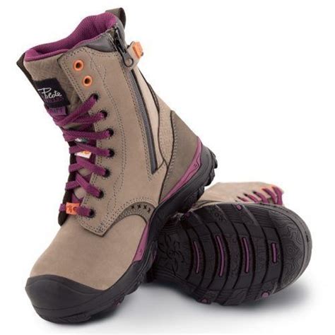 Women S 8 Waterproof Safety Work Boots With Zipper Pf648 Good Work Women S 8 Waterproof Safety Work Boots With Zipper Pf648 Good Work