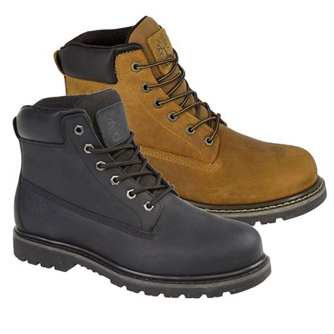 Woodland M030 Mens Leather Goodyear Welted Comfort Utility Boots Woodland M030 Mens Leather Goodyear Welted Comfort Utility Boots